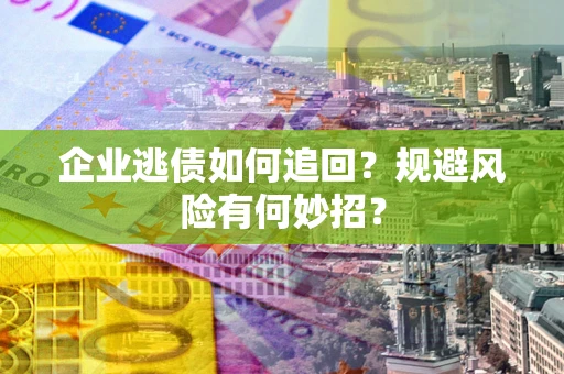 北京企业逃债如何追回？规避风险有何妙招？
