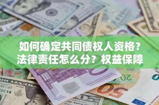 北京如何确定共同债权人资格？法律责任怎么分？权益保障技巧揭秘！