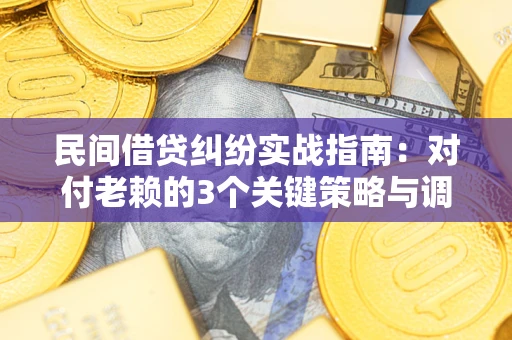 北京民间借贷纠纷实战指南：对付老赖的3个关键策略与调解盲区解析