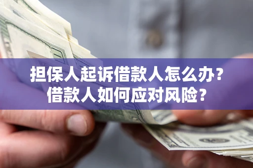 北京担保人起诉借款人怎么办？借款人如何应对风险？